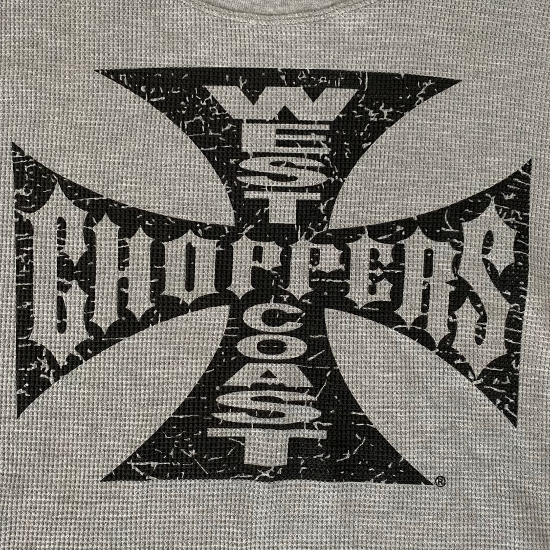 (XL) 00s west coast choppers 써멀 니트 롱슬리브 상품이미지4