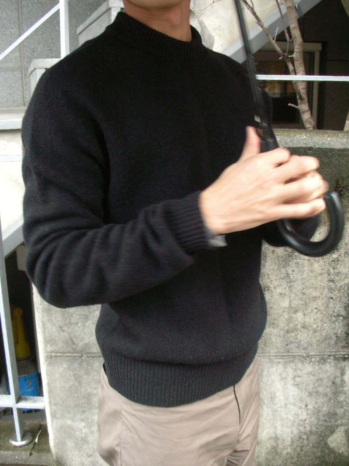 lemair wool knit black 상품이미지2