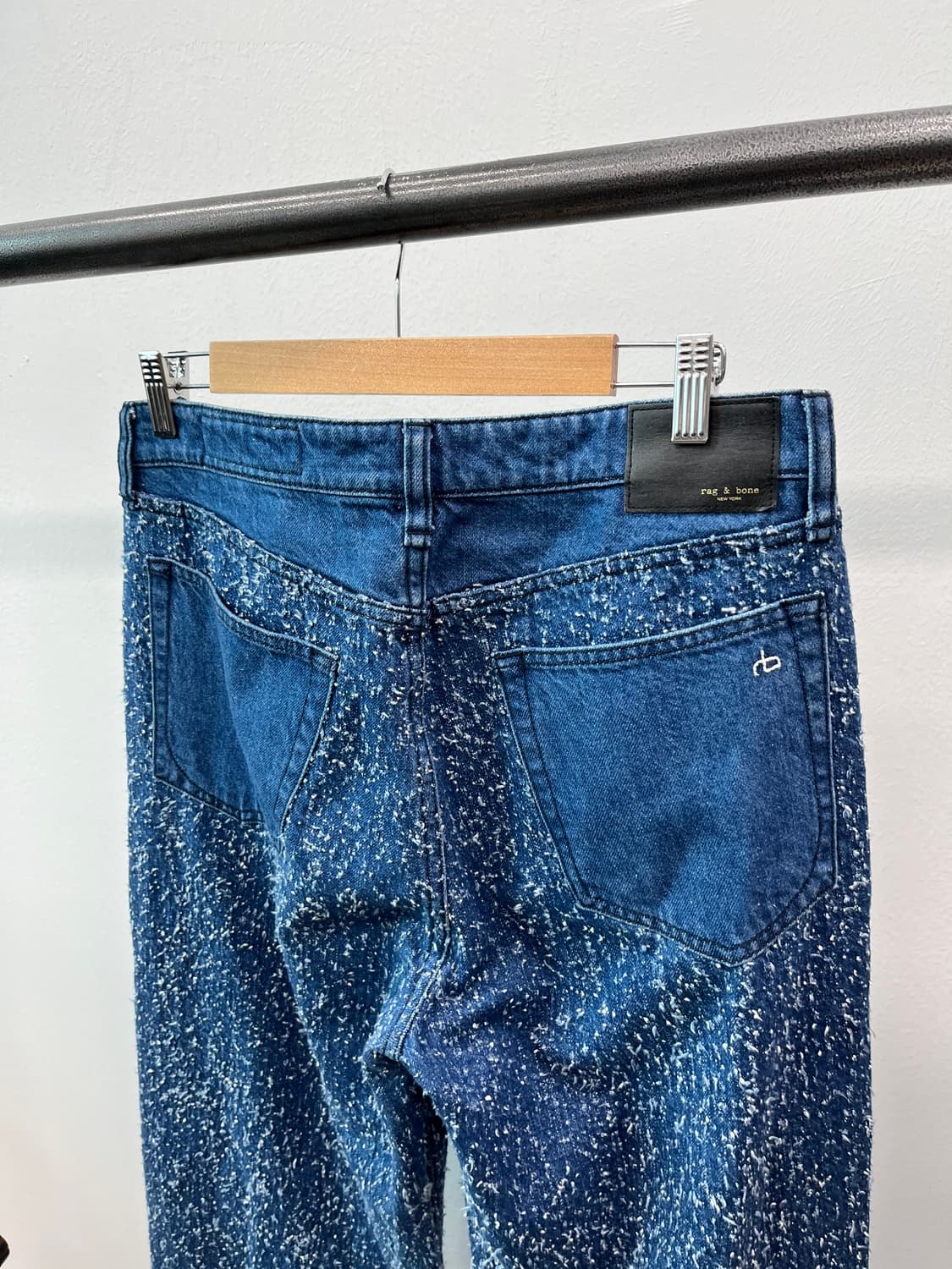 여) 랙앤본 신형 로건 트위드진  상품이미지9