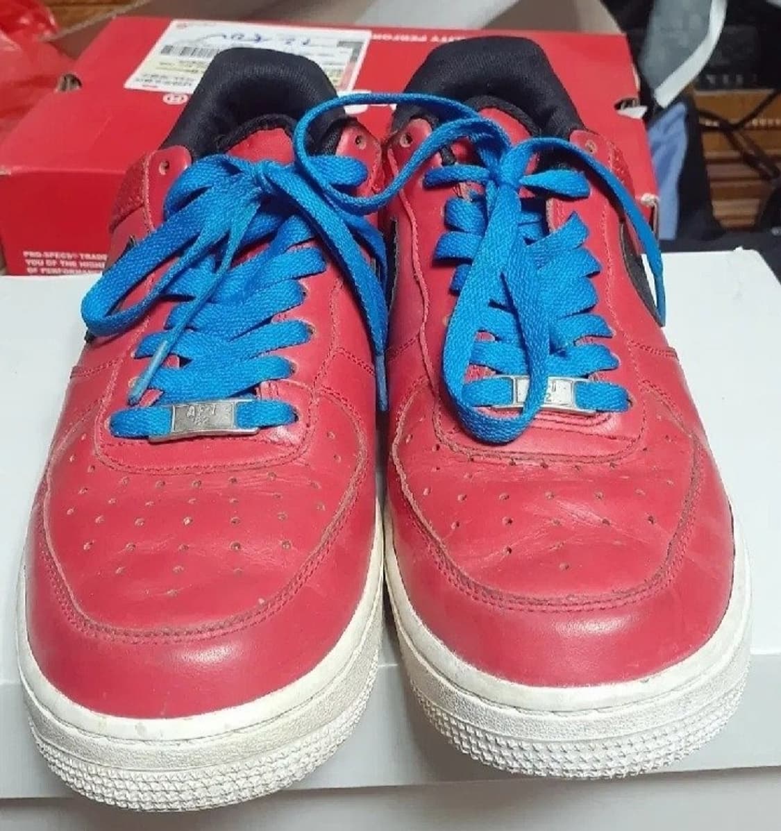 나이키 에어포스1 로우 바로셀로나 첼린지 레드 255 상품이미지2