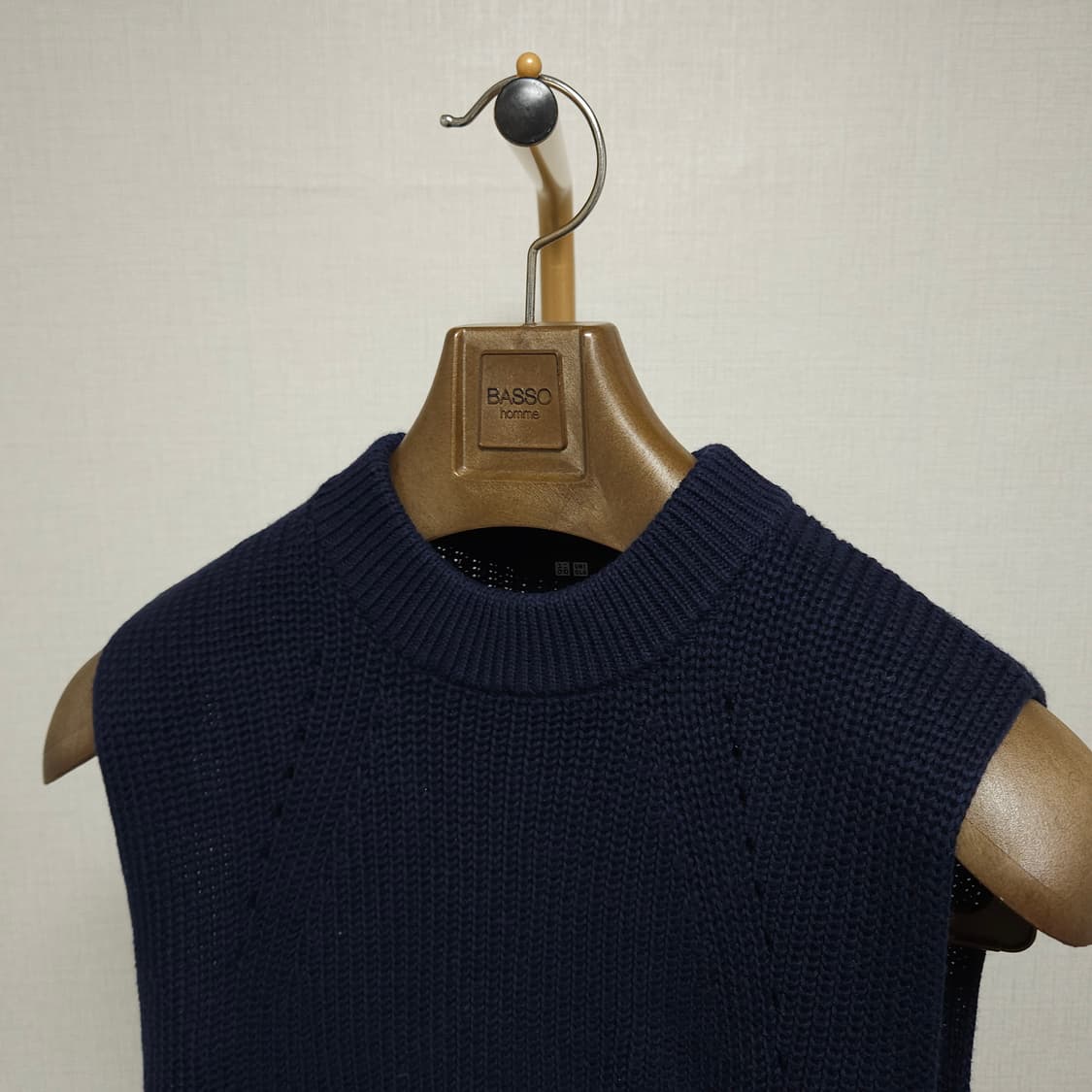 L ) 유니클로 여성 니트 롱 베스트 상품이미지2