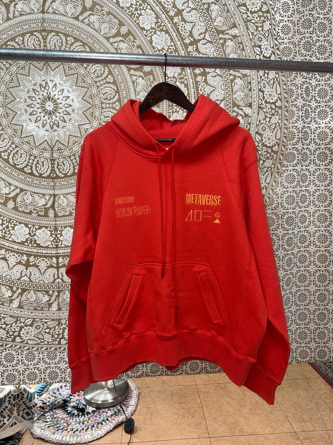 빈티지 자수 후드티  상품이미지2