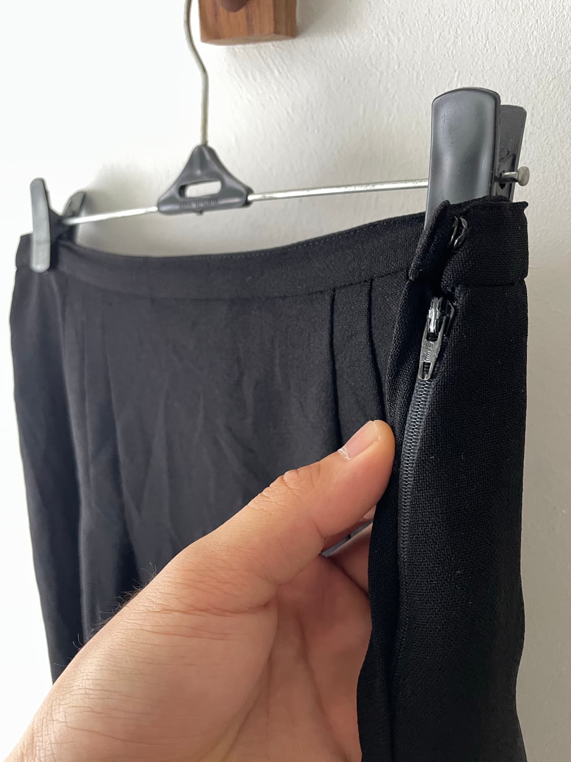 Vintage Dior Black Skirt 상품이미지4