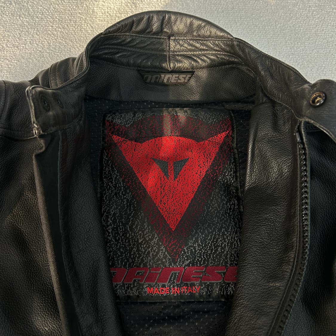 다이네즈 블랙 리얼 가죽 라이더 자켓 48 상품이미지3