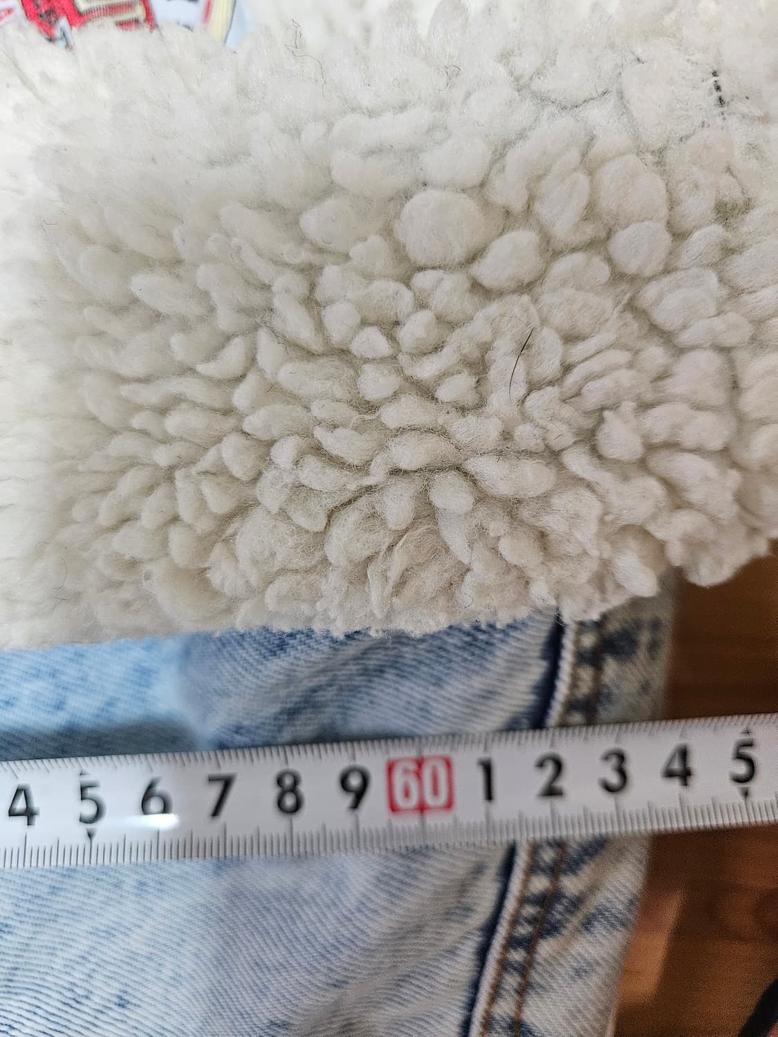 뽀글이 데님 청자켓 상품이미지7