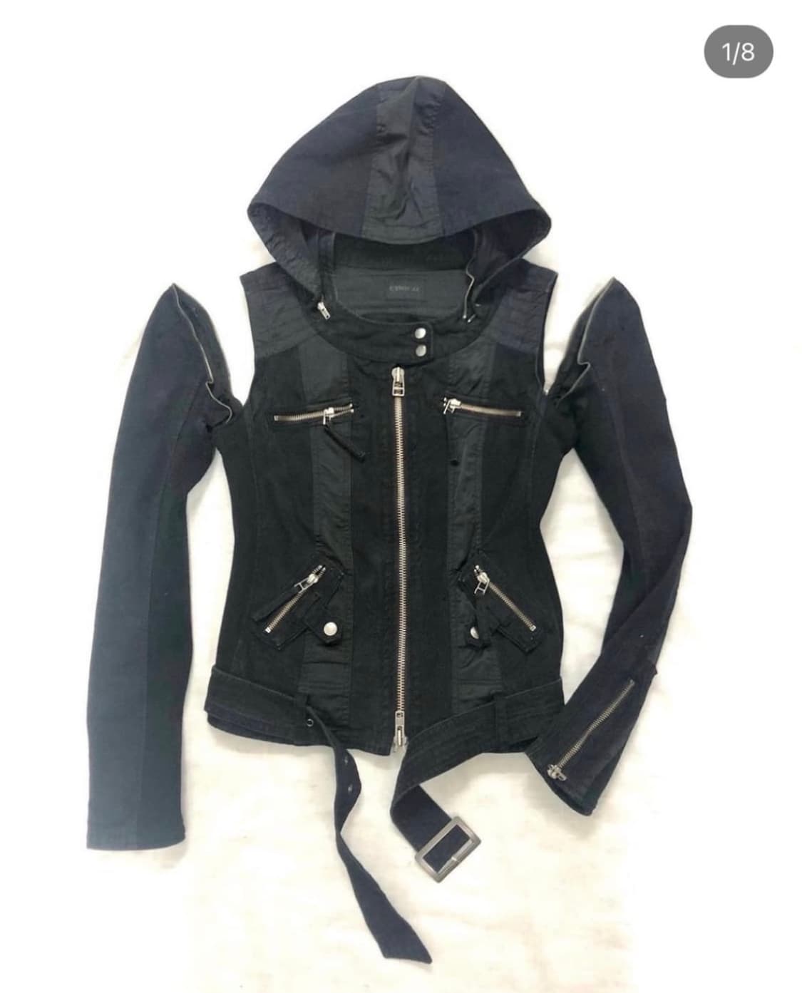 파우닝133 빈티지 자켓 shop502 y2k 고스펑크 갸루 리즈리사돌 상품이미지1