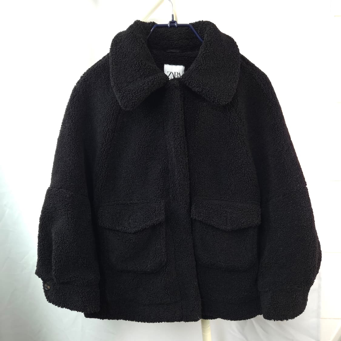 55 자라 뽀글이 카라 점퍼 자켓  상품이미지1