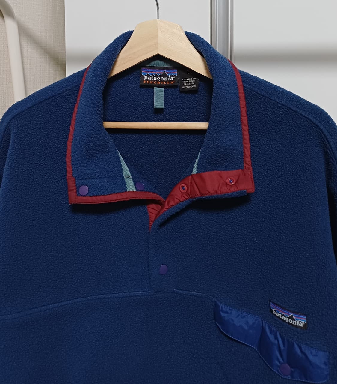 [M-L] 파타고니아 신칠라 스냅티 올드 모델 딥 블루 상품이미지2