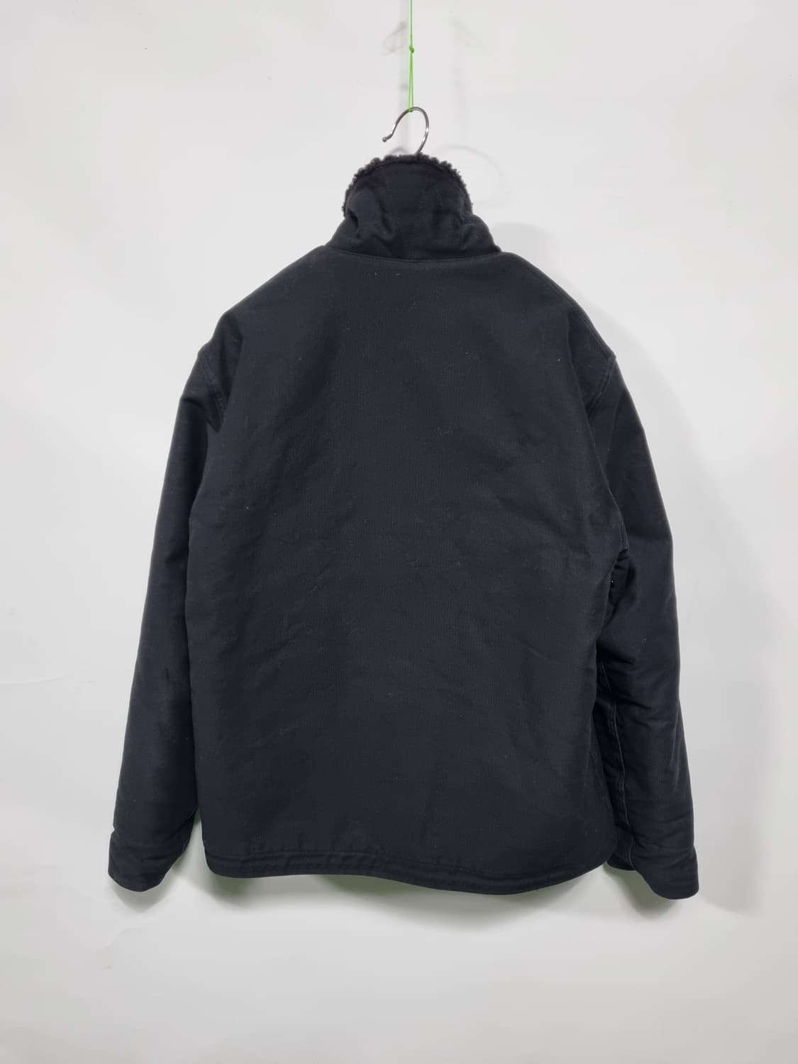 아웃스탠딩 블랙 데님 후리스 안감 자켓 m 상품이미지2