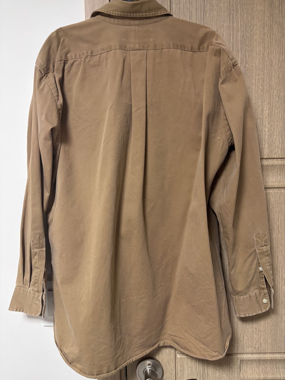 폴로 옥스포드 셔츠 브라운 L 상품이미지2