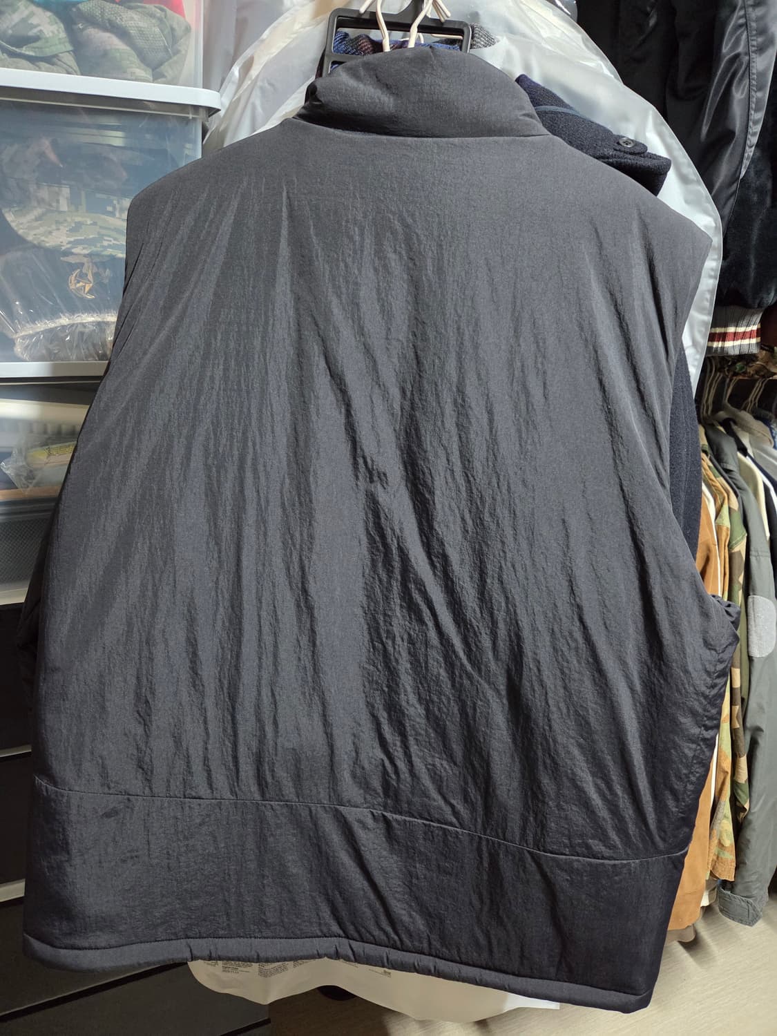 토피 3M 신슐레이트 패딩 베스트 블랙 (XL) 상품이미지2
