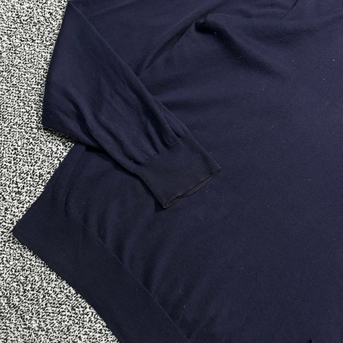 폴로 랄프로렌 네이비 피마 코튼 니트 상품이미지3