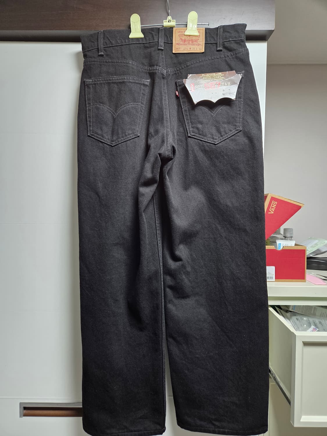 90s 리바이스 567 블랙 33 데드스탁 상품이미지3