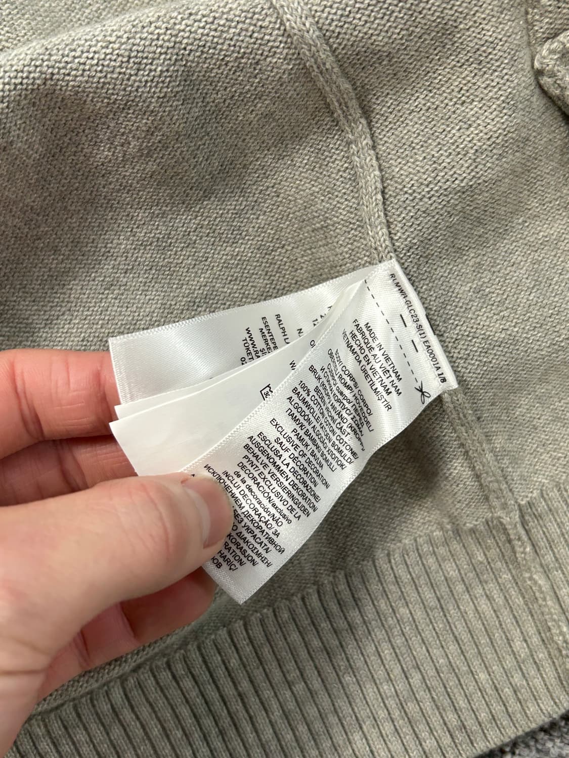 폴로 랄프로렌 보이즈 가디건 L  상품이미지7