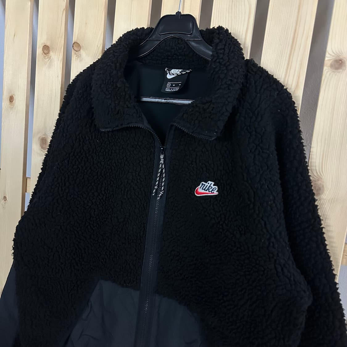 (M~L) 나이키 헤리티지 우븐 후리스 플리스 자켓 상품이미지3