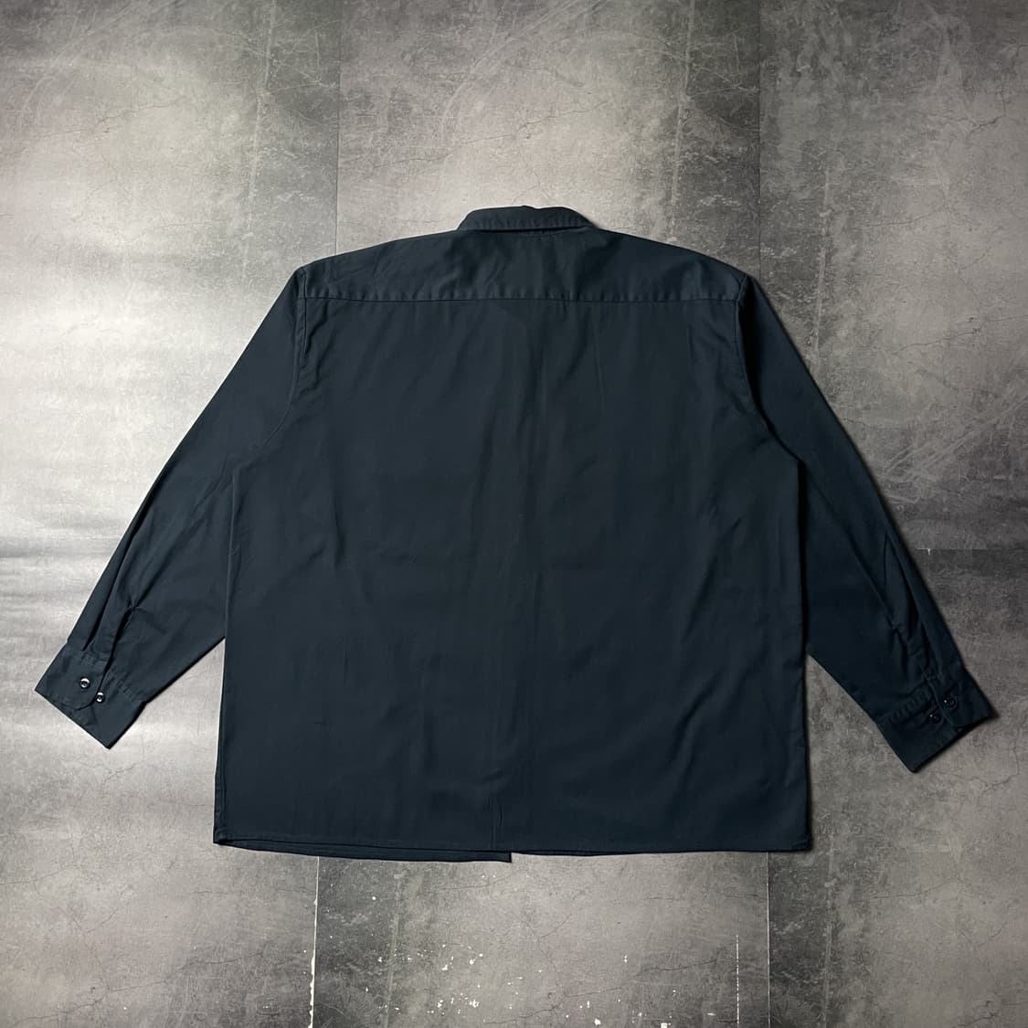 DICKIES 디키즈 빈티지 네이비 플랩포켓 워크 셔츠 A01070 상품이미지6