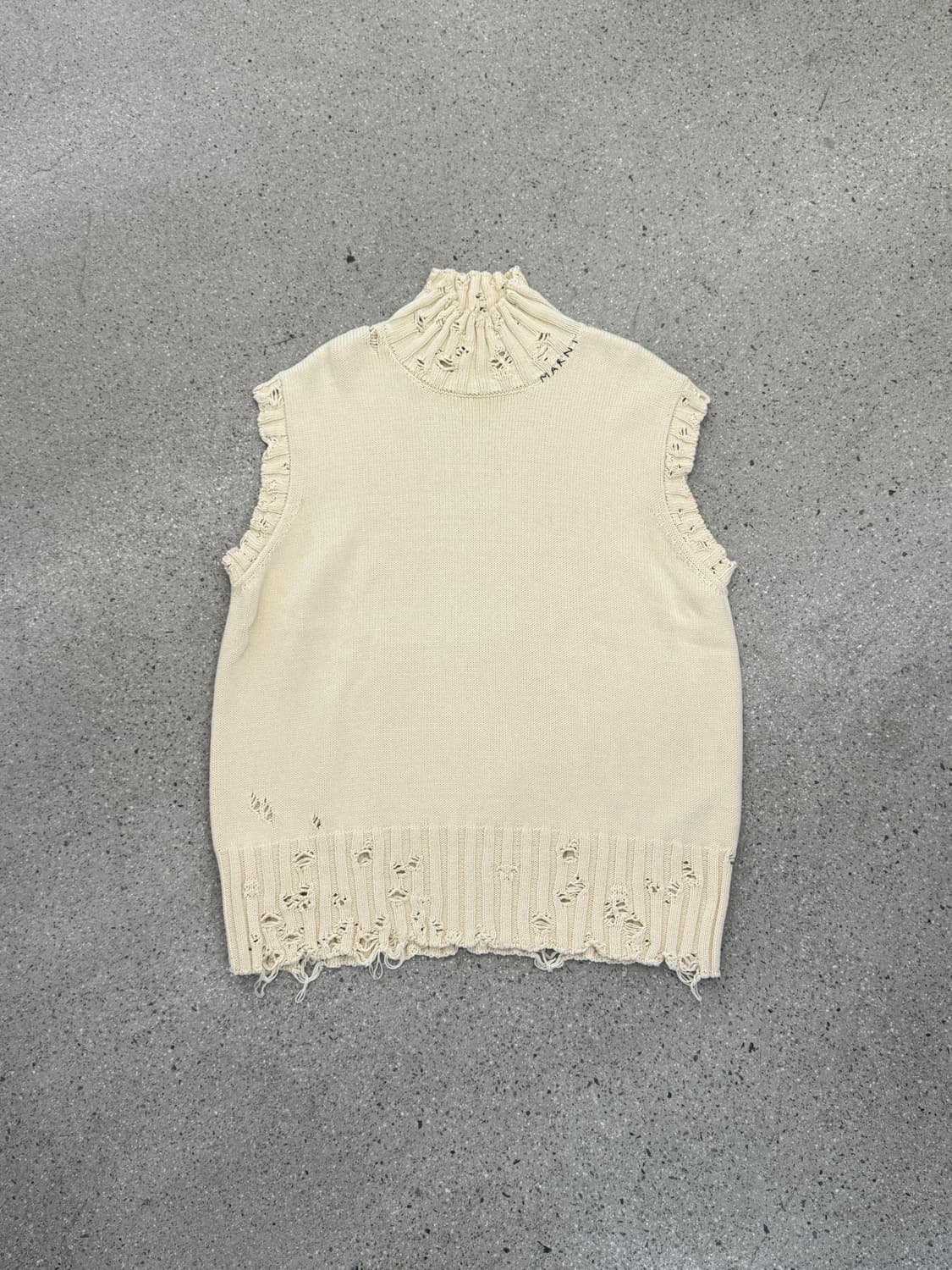 MARNI 빈티지 디자인 니트 베스트 48 SIZE 상품이미지1