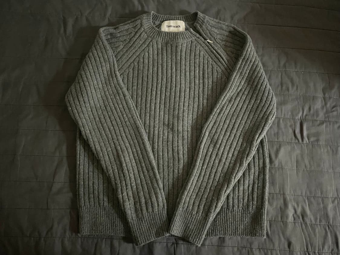 토니웩 울 레글런 캐시미어 니트(m) 상품이미지2