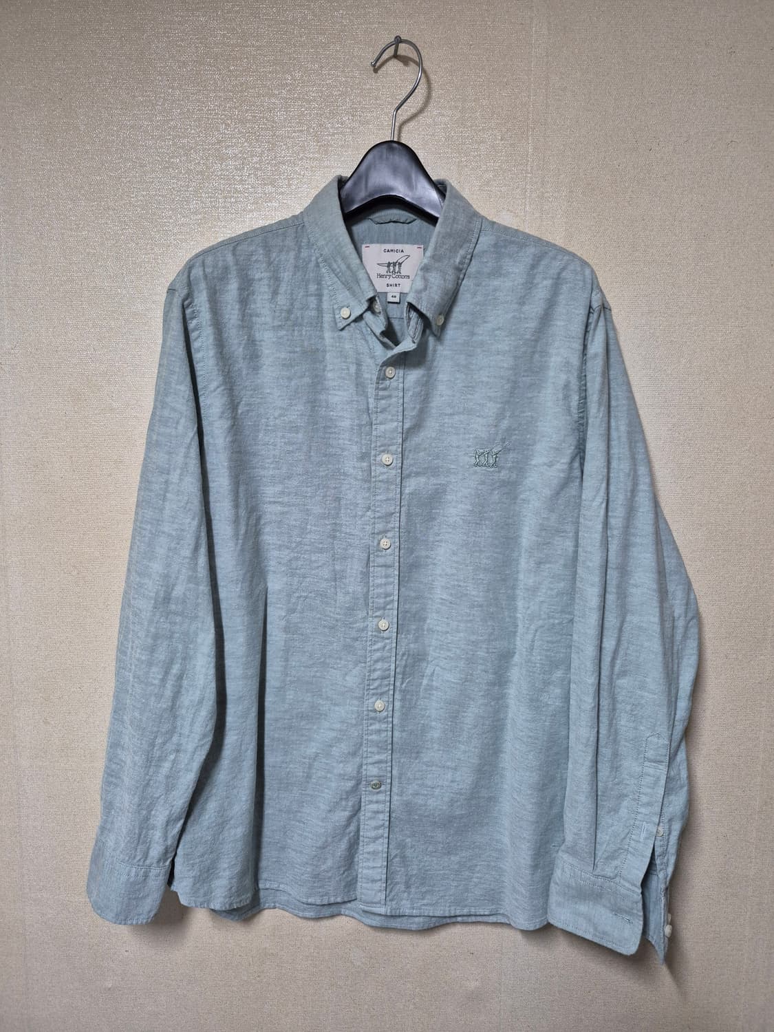 헨리코튼 솔리드 옥스포드 셔츠 상품이미지1