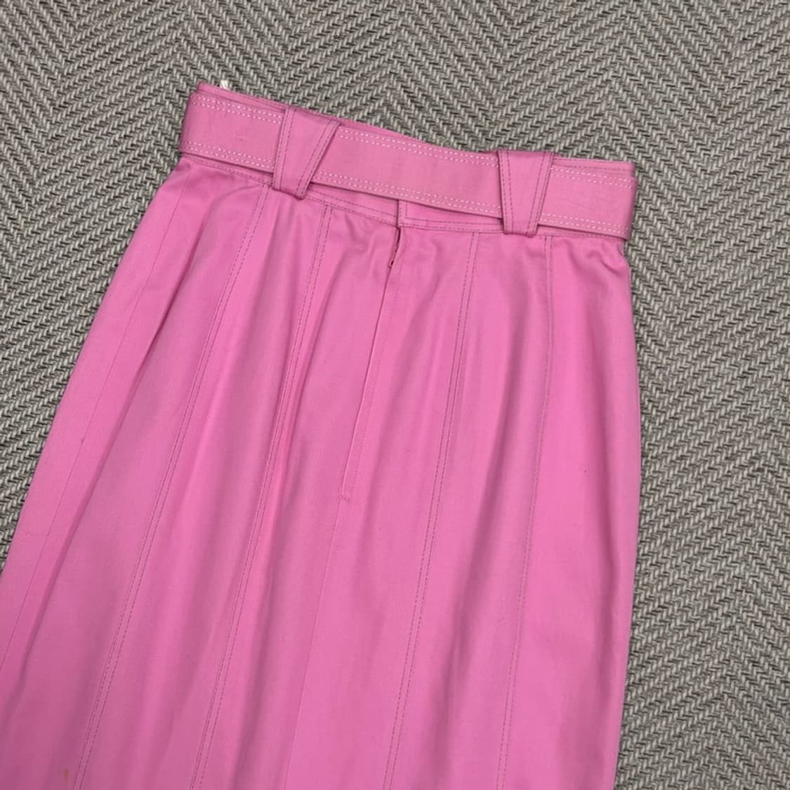 꾸레주 벨티드 미디 스커트 v1107 상품이미지4