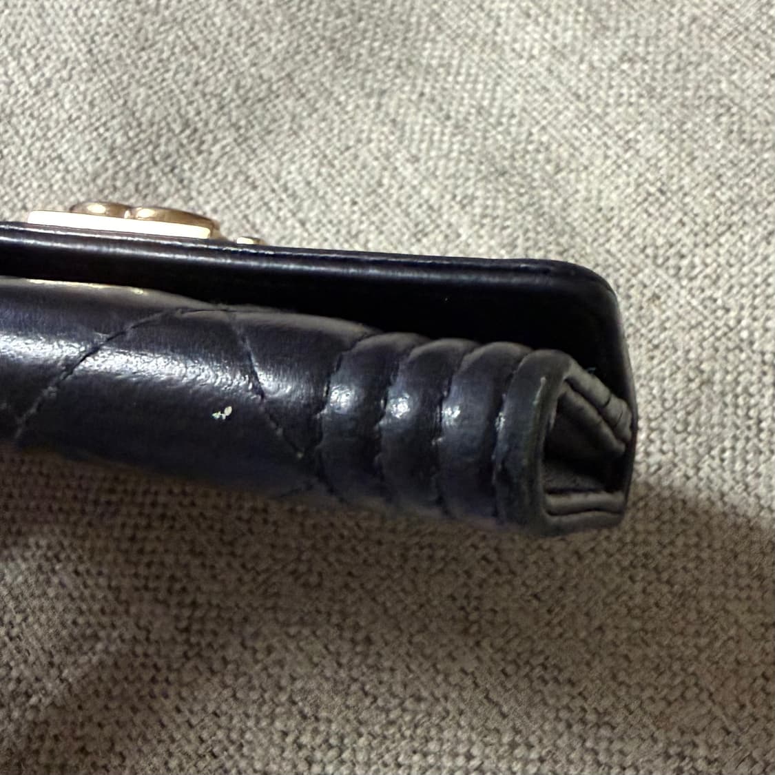 샤넬 보이샤넬 금장 램스킨 카드지갑 상품이미지10