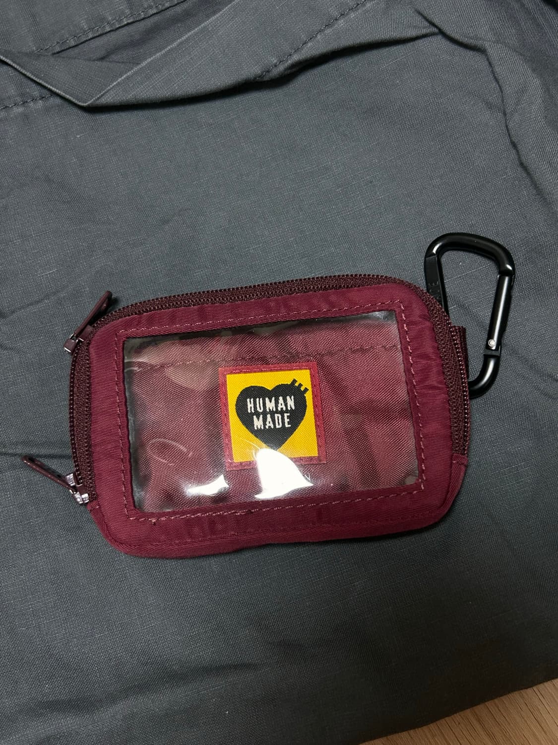 휴먼메이드 카드지갑 버건디 상품이미지2
