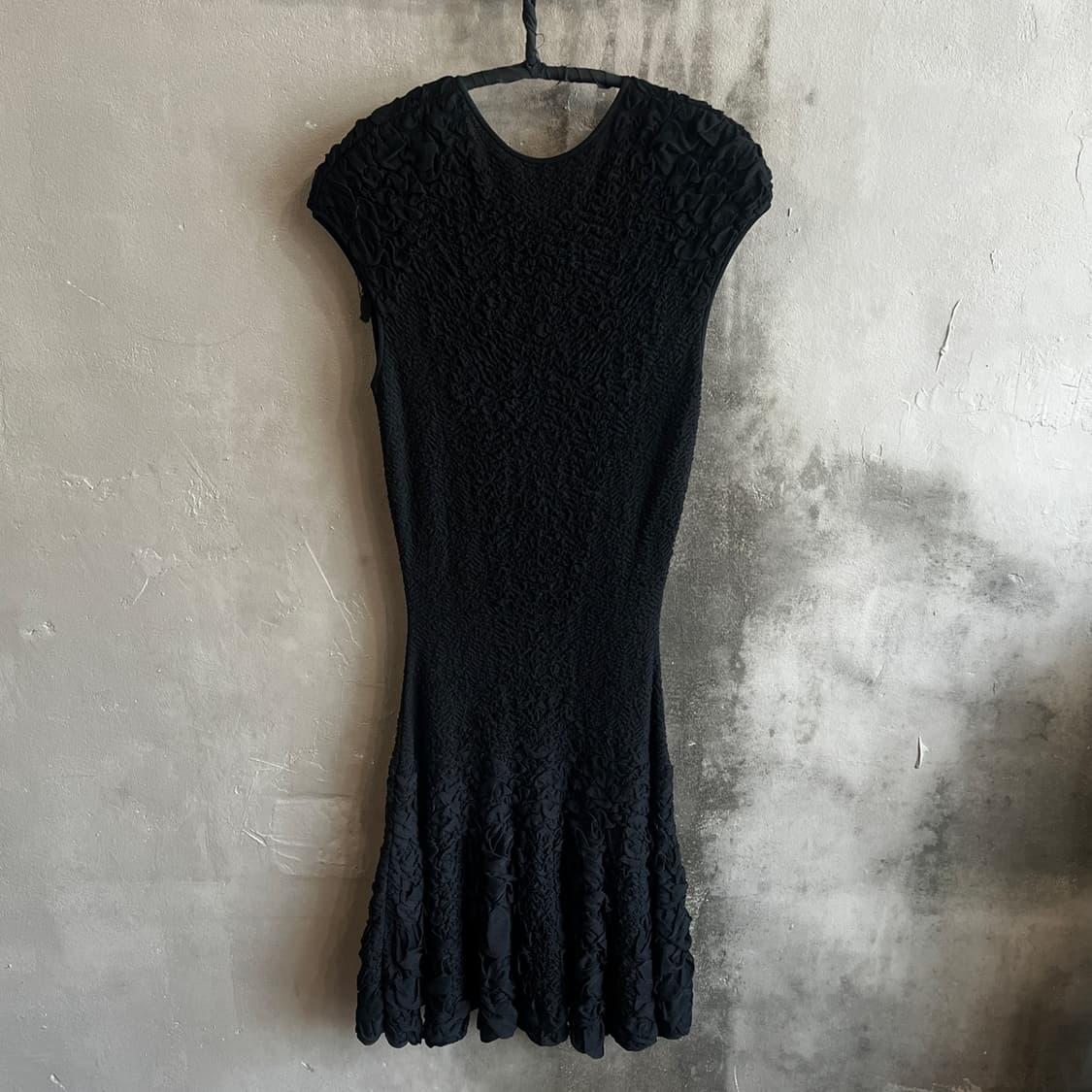 알렉산더 맥퀸 버블 자카드 니트 드레스 상품이미지6