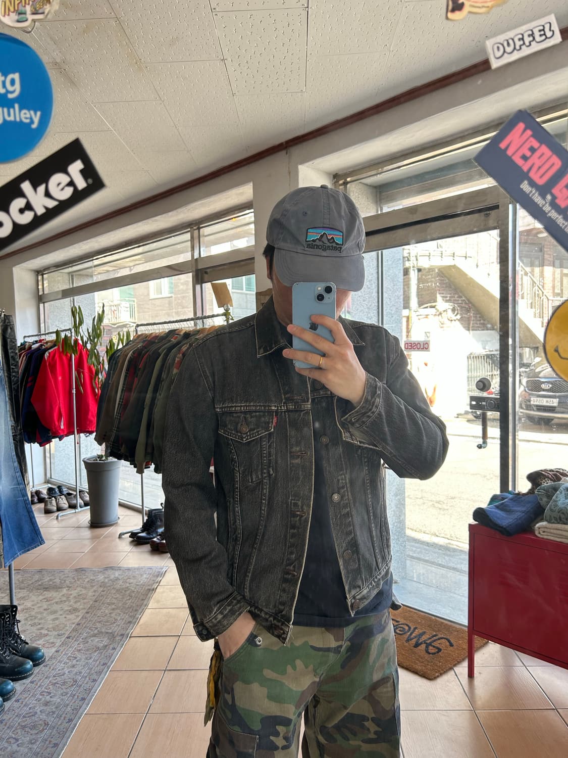 90‘s 리바이스3rd 블랙 트러커 상품이미지9