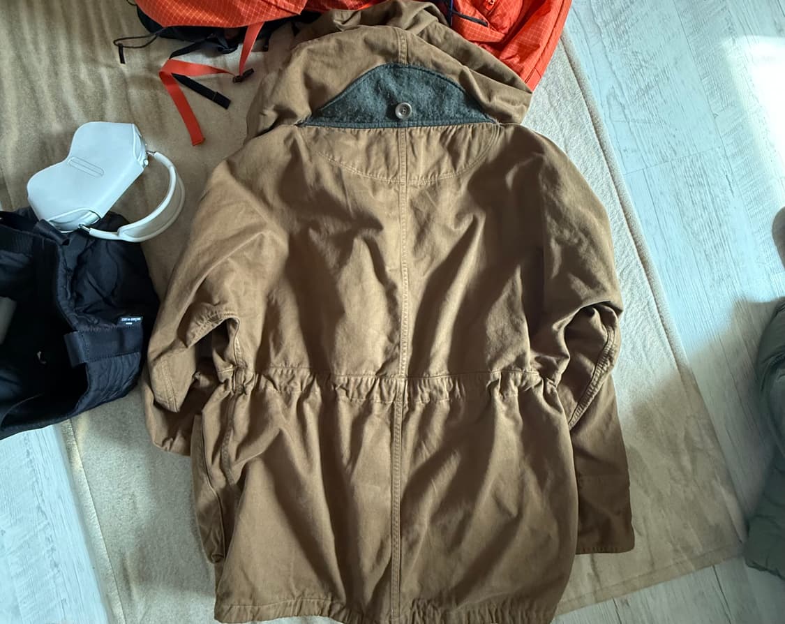 캐피탈 카츠라기 코튼 링 코트 상품이미지7