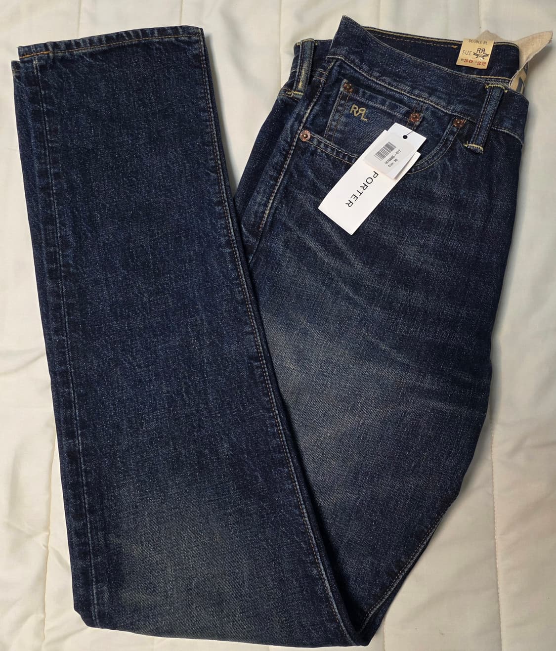 RRL 더블알엘 슬림 내로우 데님 팬츠 상품이미지1