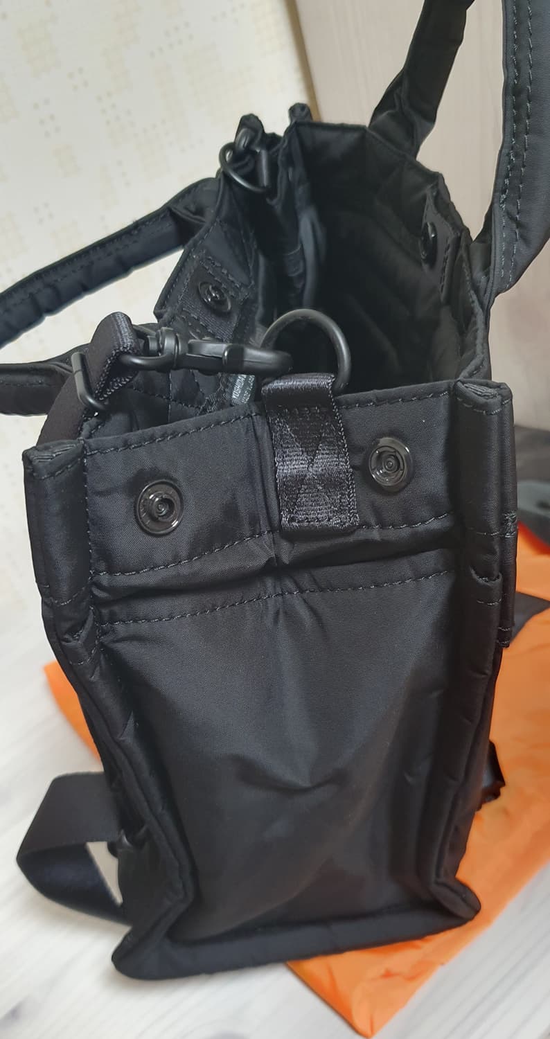 포터 센시즈 토트백 스몰 블랙 판매 상품이미지7