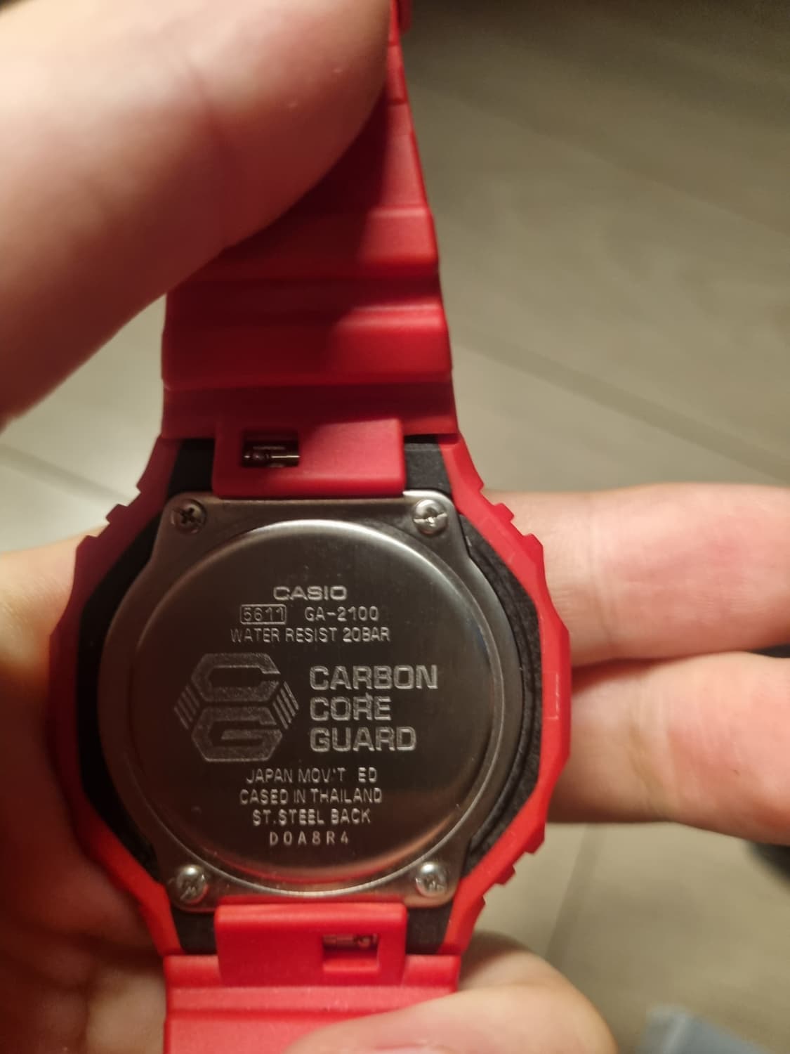 카시오 지샥 GA-2100-4ADR 상품이미지5