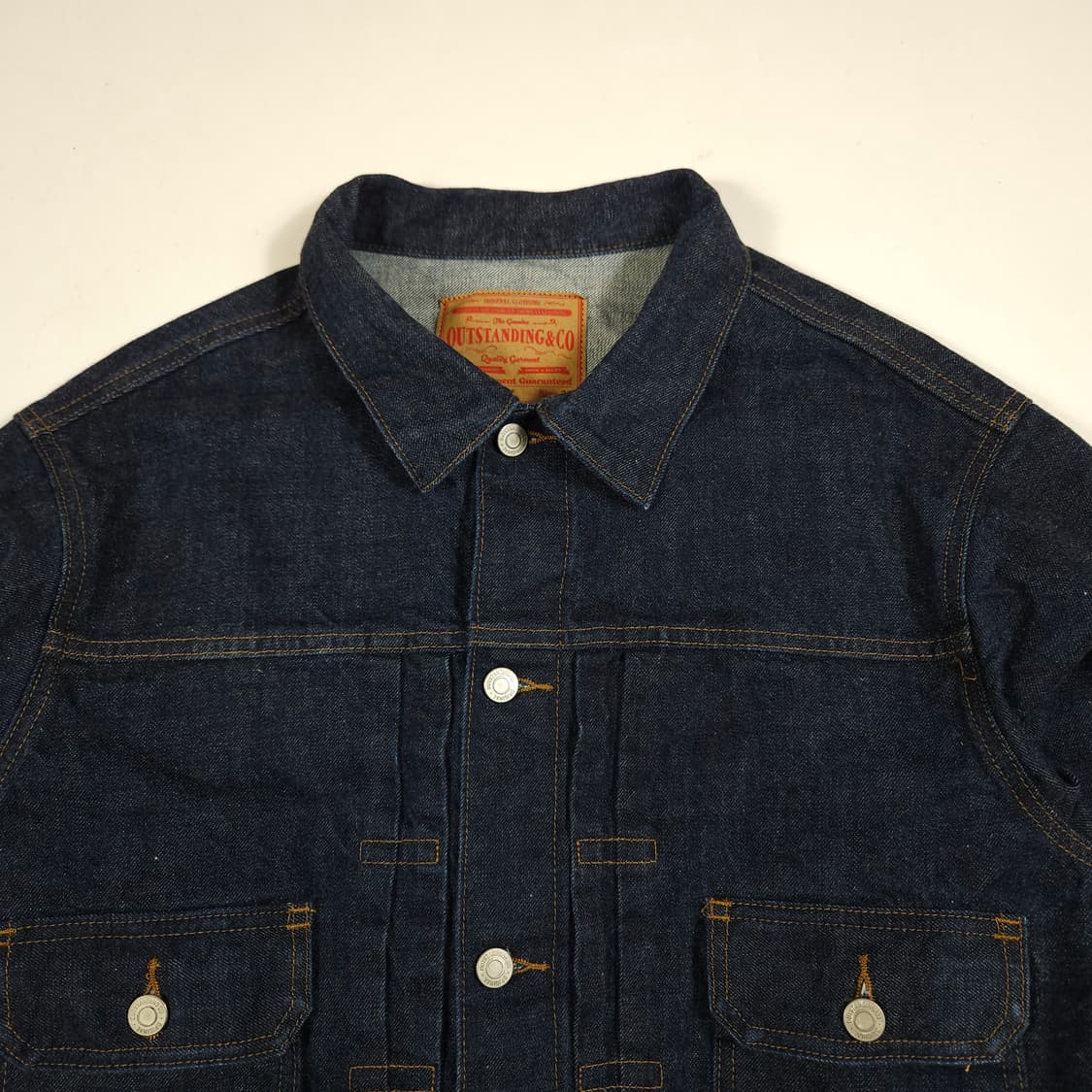 아웃스탠딩 셀비지 데님자켓  상품이미지2
