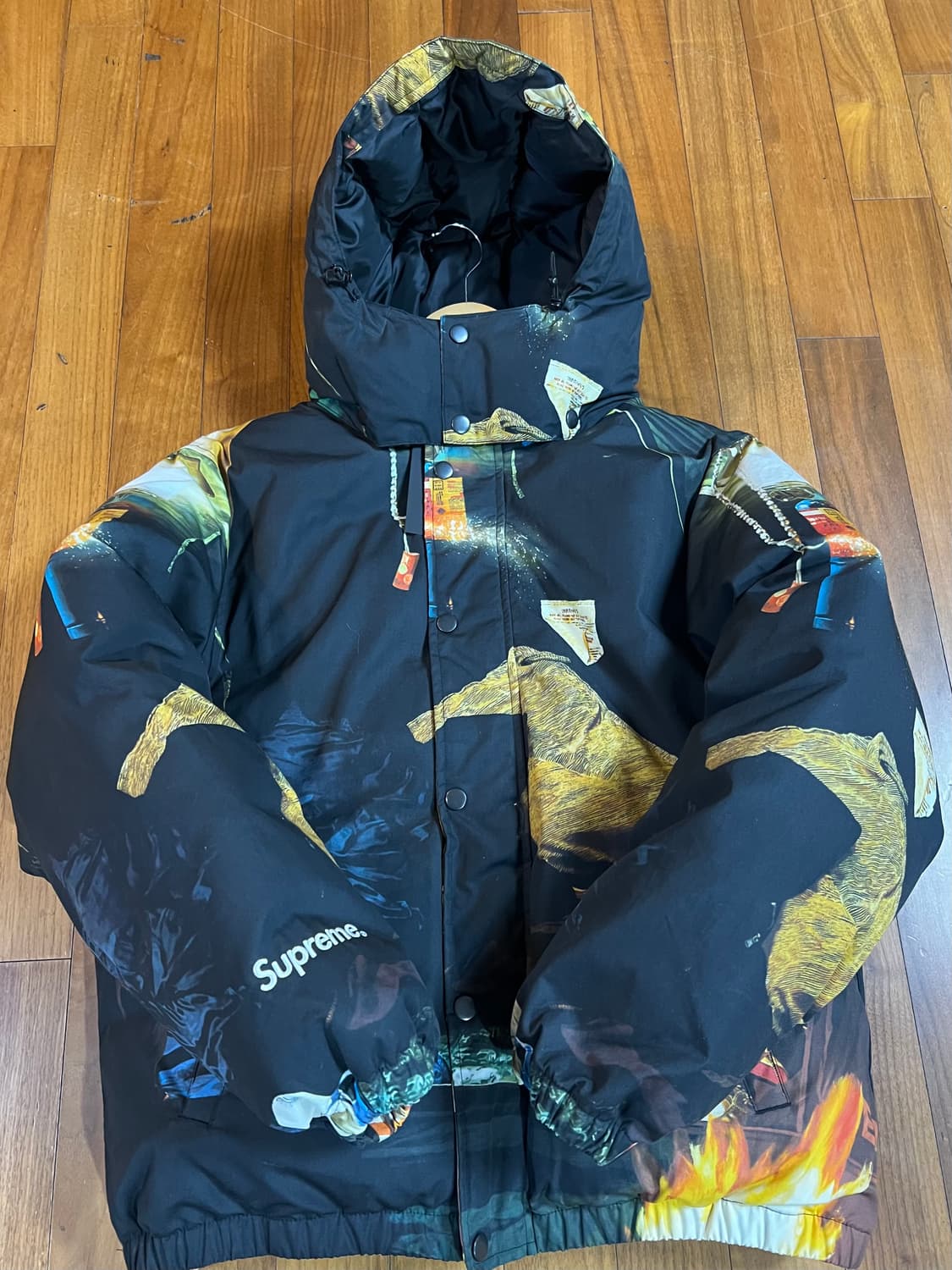 슈프림 파이어크래커 덕다운 파카 상품이미지1