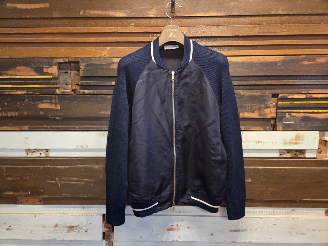 이탈리아 브랜드 자노네 니트블루종 상품이미지9