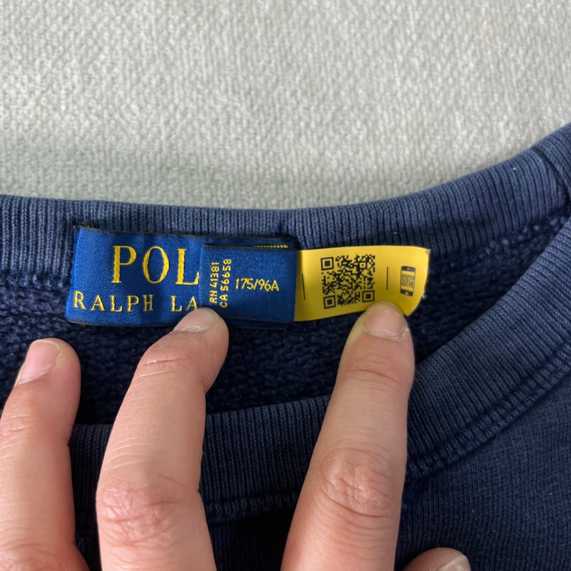 95 폴로랄프로렌 신형라벨 스펠아웃 맨투맨 상품이미지3