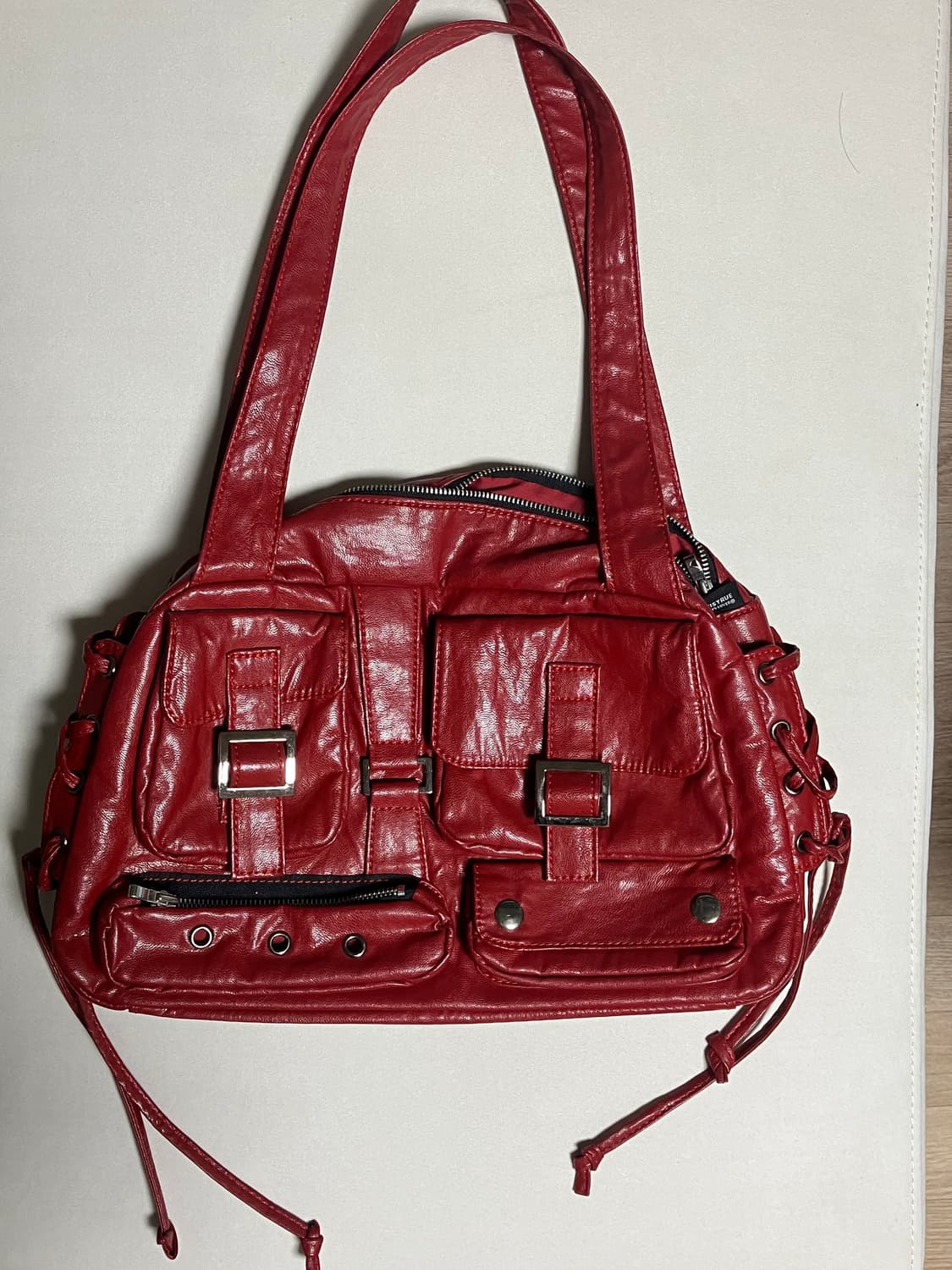 러브이즈트루 AM POCKET BAG(RED) 에이엠 포켓백  상품이미지3