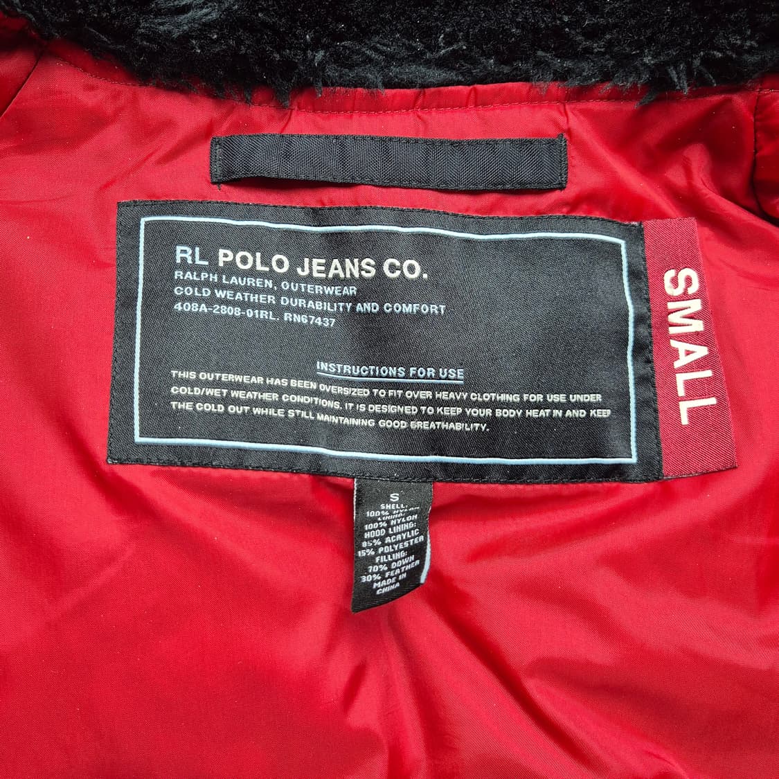 [S] 폴로 진스 컴퍼니 N3B 헤비다운 파카 상품이미지8