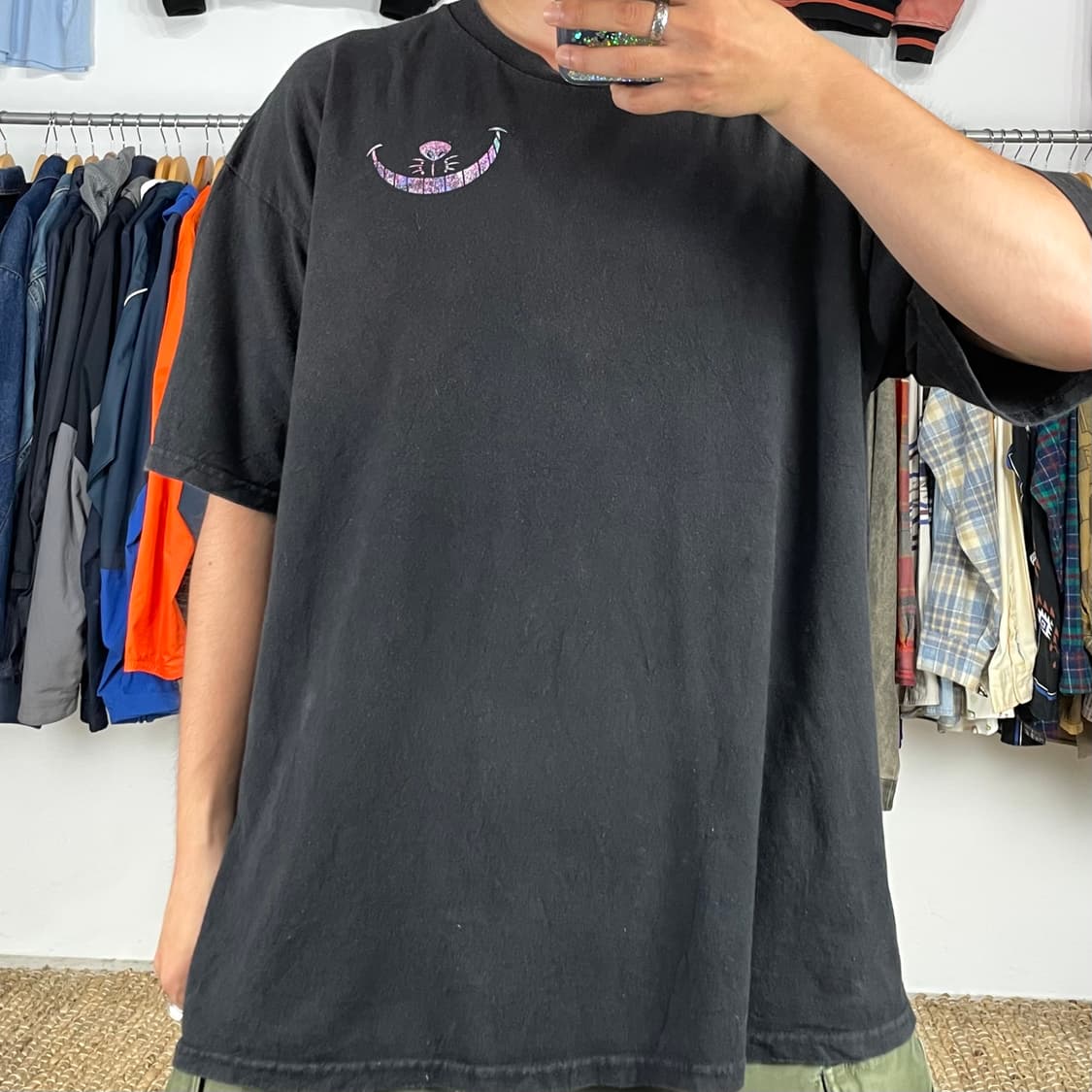 Disney 디즈니 체셔 빅로고 티셔츠 상품이미지3