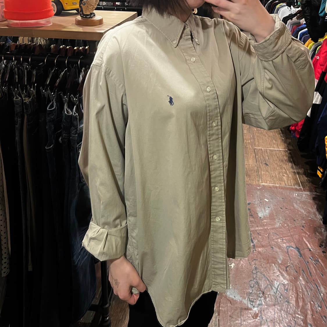 [HI] 폴로 셔츠 베이지 상품이미지3