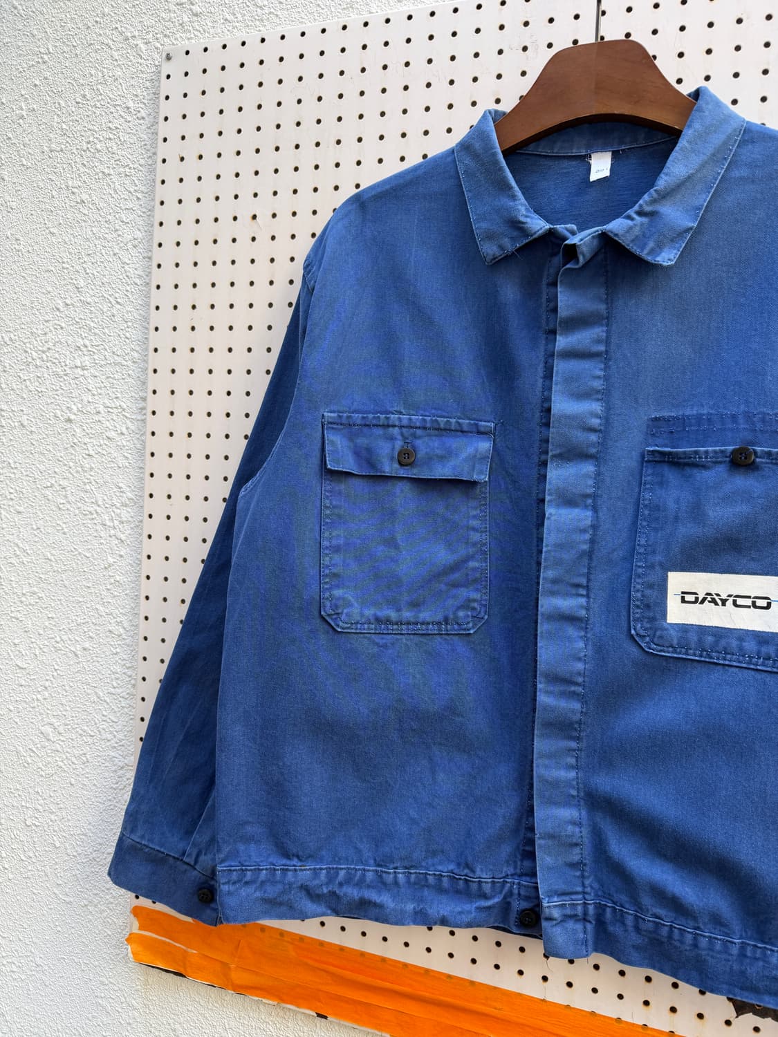 OLD VINTAGE WASHED MECHANIC 프렌치 메카닉워크자켓 상품이미지7