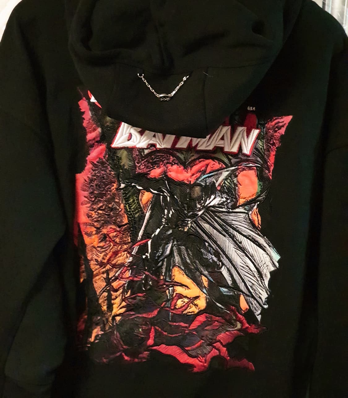 최저가판매 송지오 DC컬렉션 배트맨 자수 후드 48 송지오옴므 자수 상품이미지2