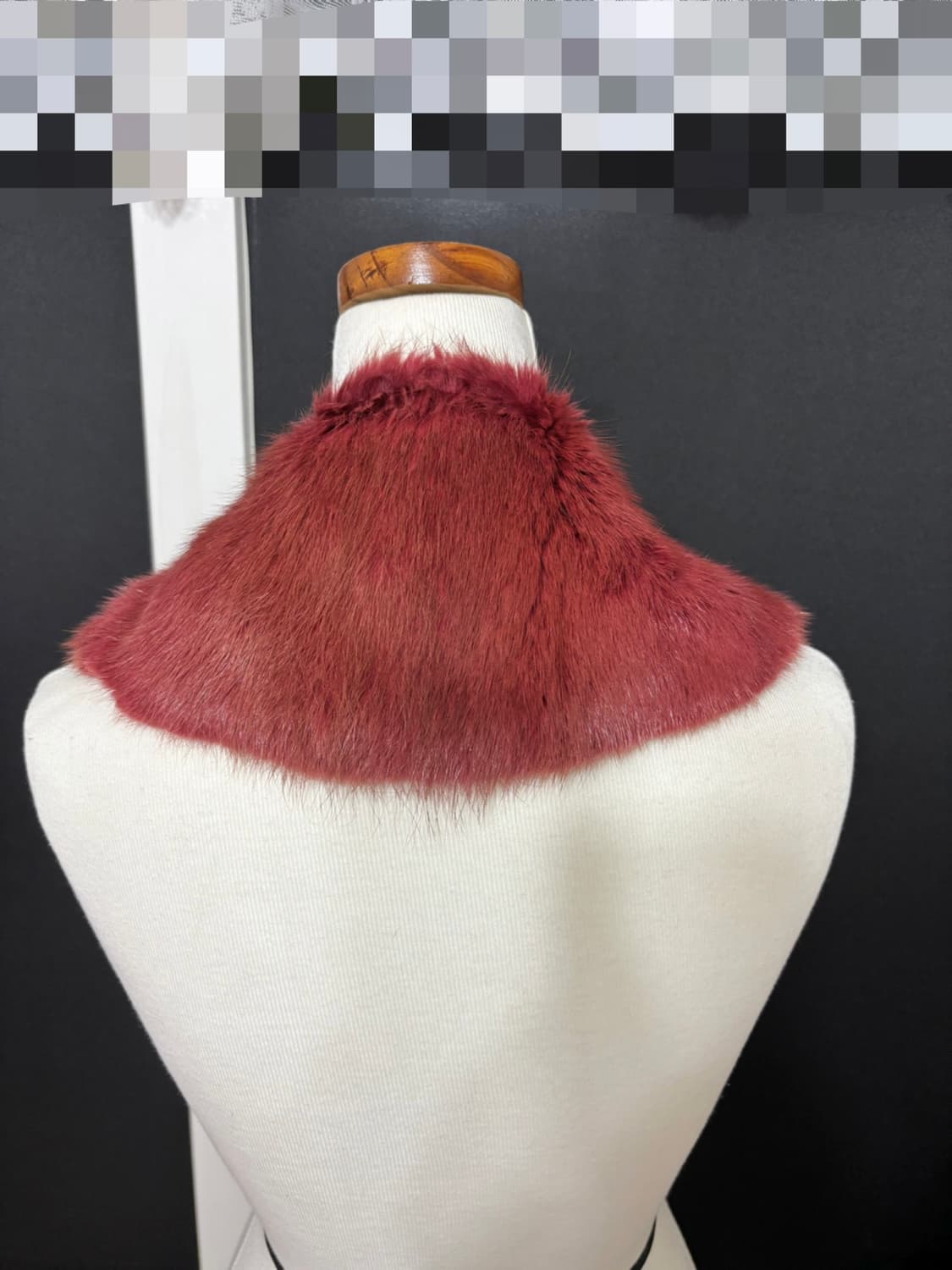 천연 밍크퍼 방울 카라/상태최상 상품이미지2