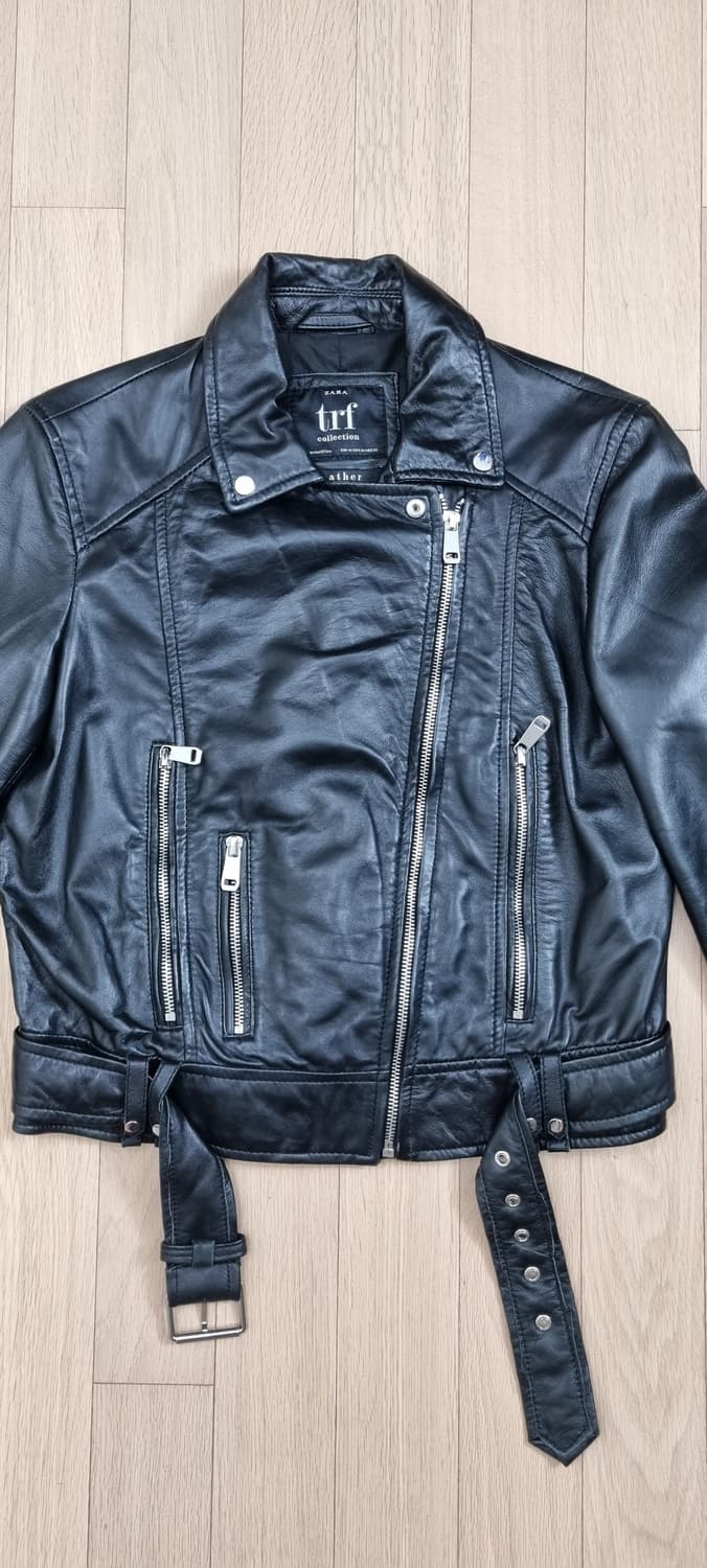ZARA 자라 양가죽 라이더 자켓 M _ 여성 상품이미지2
