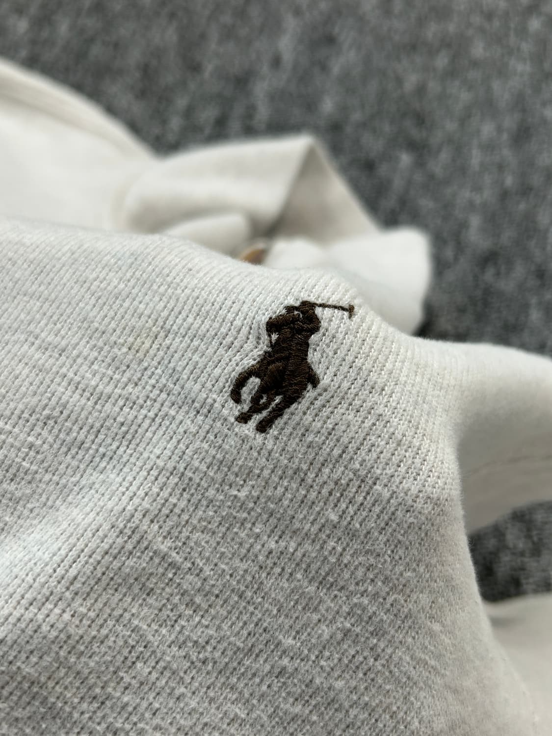 폴로 랄프로렌 오트밀 멀티포니 하프집업 L  상품이미지5