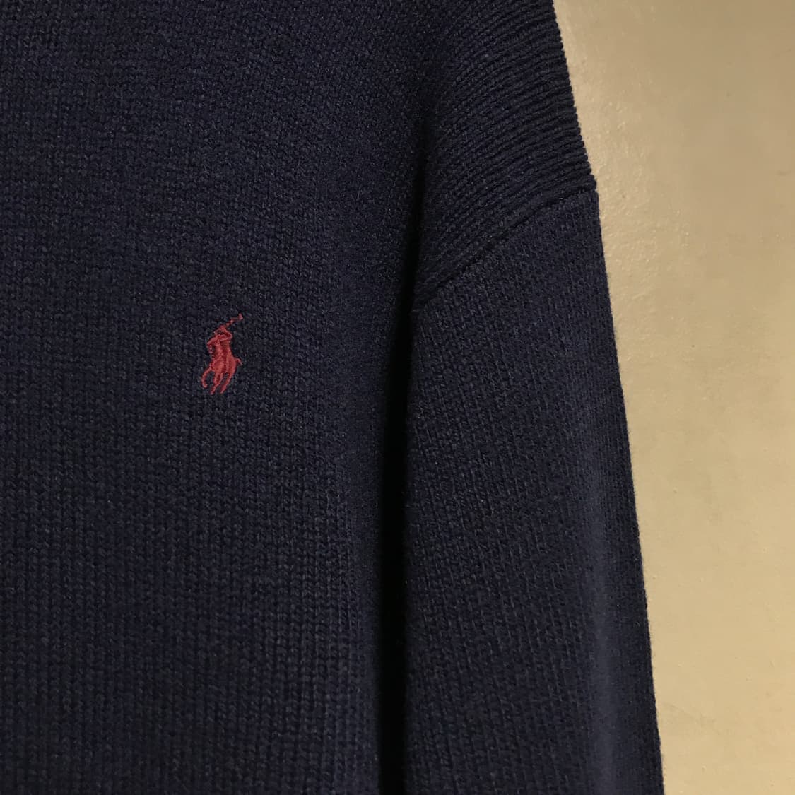 폴로 랄프로렌 네이비 니트 90 상품이미지4