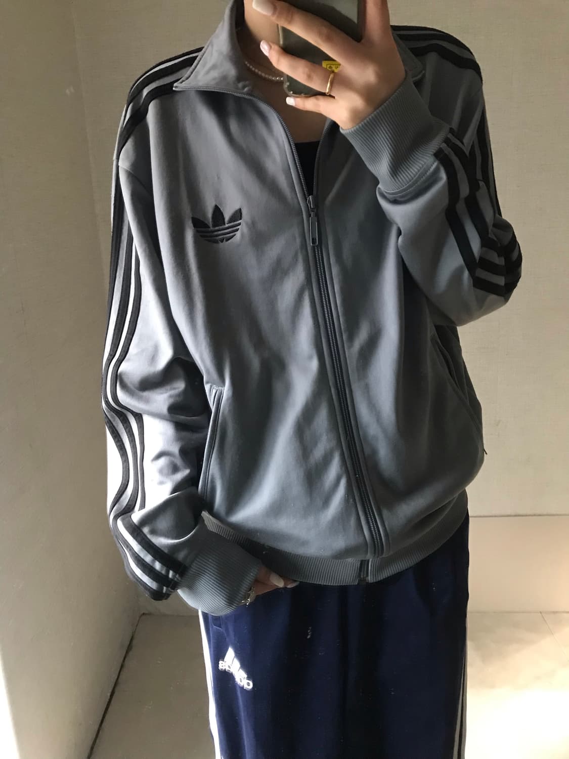 아디다스 그레이 구파이어버드 져지 상품이미지4