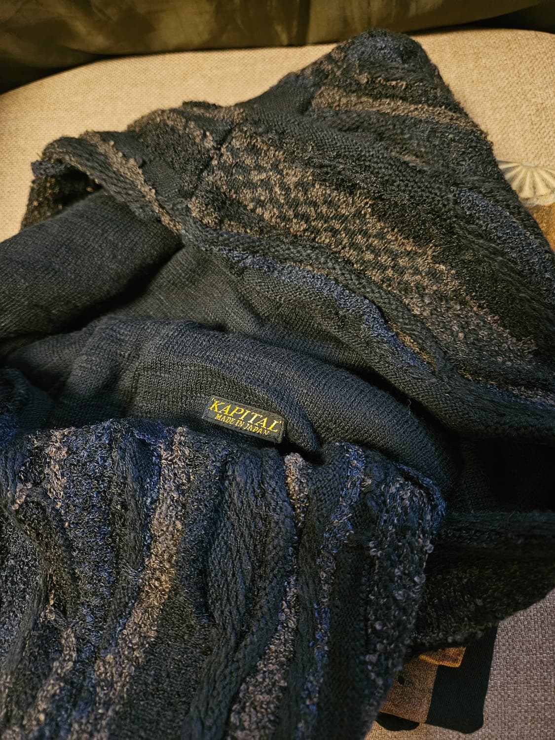 캐피탈 7g 니트 바라클라바 후디 상품이미지4