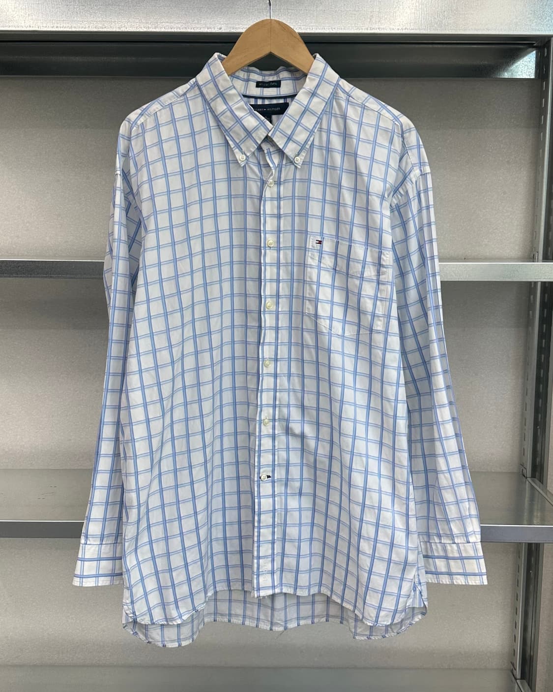 (XL)타미 체크 셔츠-M946 상품이미지1