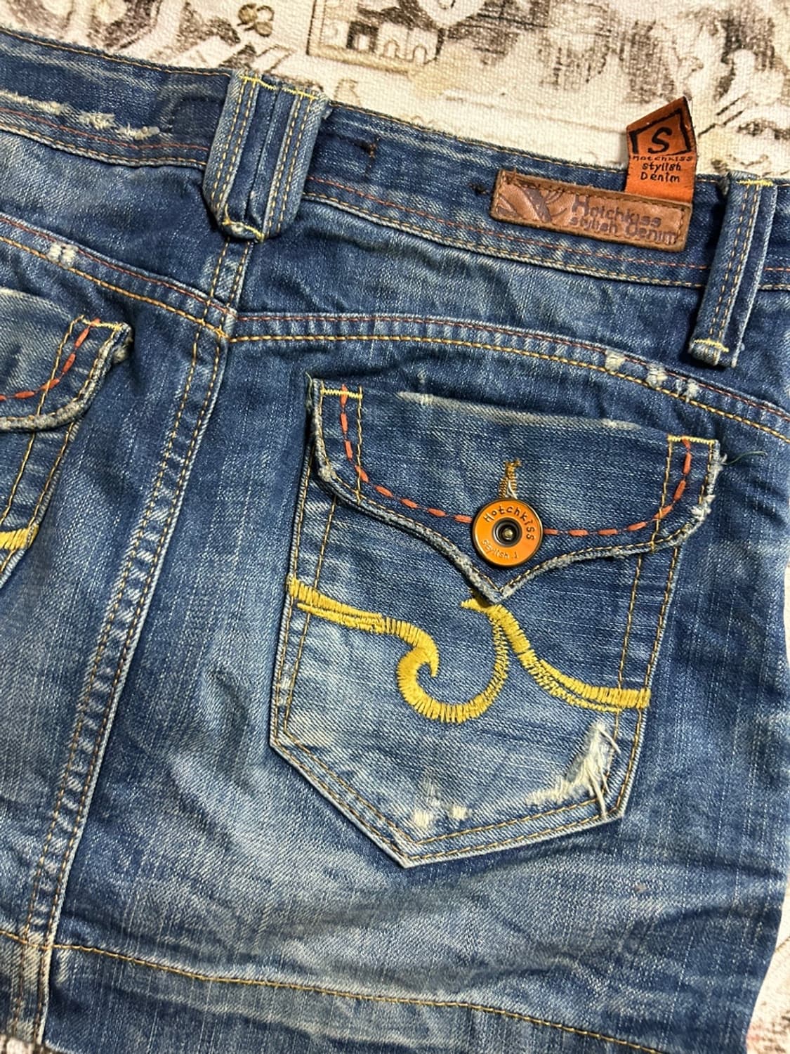 Hotchkiss denim skirt 상품이미지3